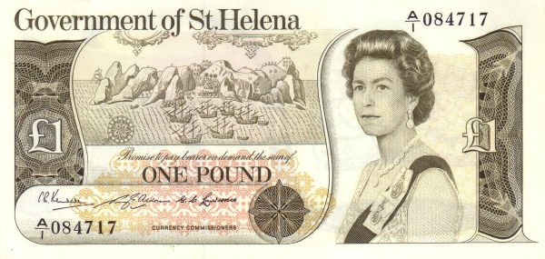1 Pound – 1976 – Santa Helena