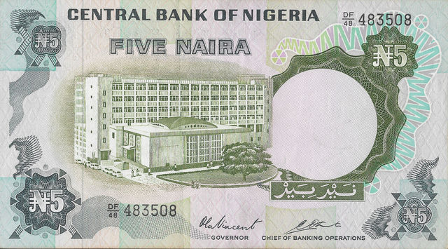 5 Naira – 1973-78 – Nigéria