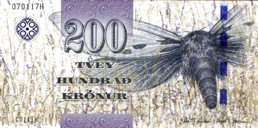 200 Kronur – 2011 – Ilhas Faroe