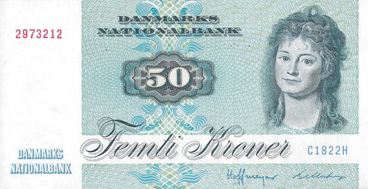 10/20/50 Kroner – 1976/80/82 – Dinamarca