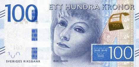 100 Kronor – 2016 – Suécia