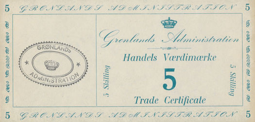 5 Skillings – 1942 – Groelândia