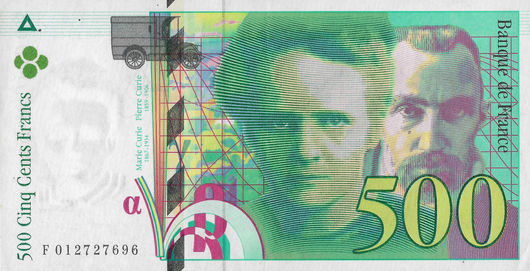 500 Francs – 1994 – França