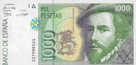 1.000 Pesetas – 1992 – Espanha