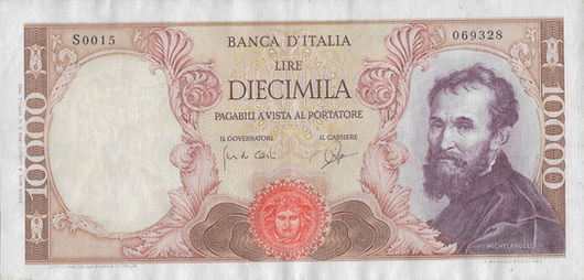 10.000 Lire – 1962 – Itália