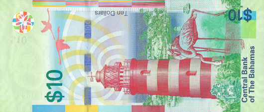 10 Dollars – 2016 – Bahamas