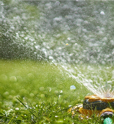 Watering-Grass