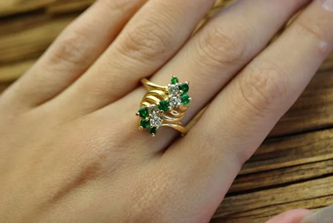Estate Green Ring