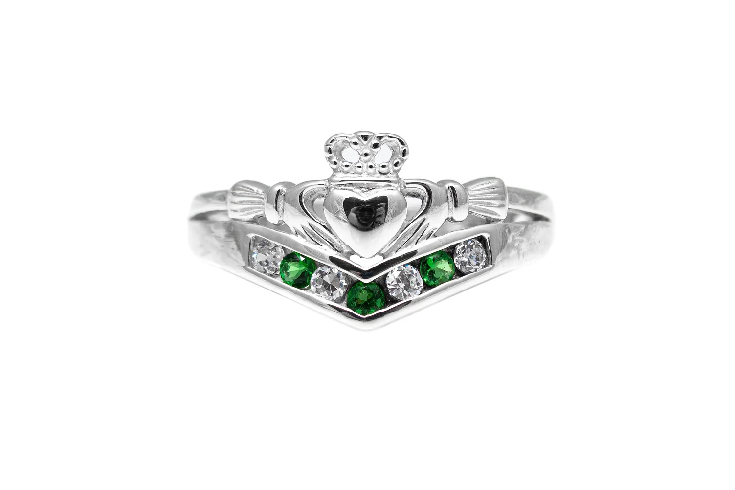 Estate St Patrick Green Ring