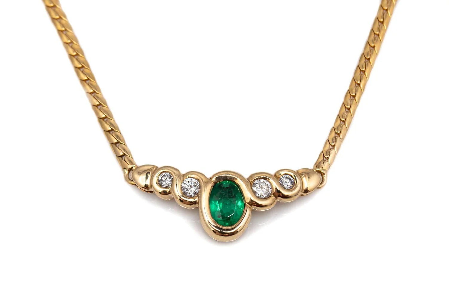 Estate Green Pendant