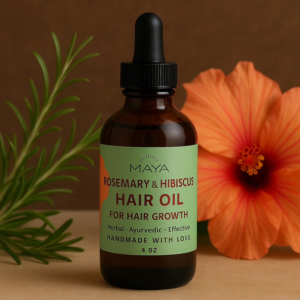 Thumbnail: Rosemary and Hibicus Hair Oil for Hair Growth