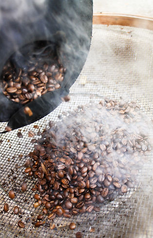 Gourmet coffee roasting