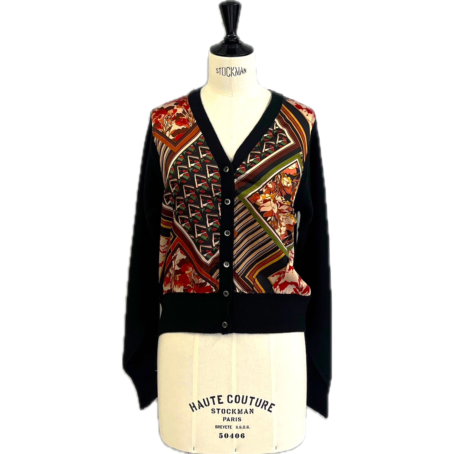 【vaneum 2024aw】フランス＆イタリア インポート生地カーデ【3-04-8-001】