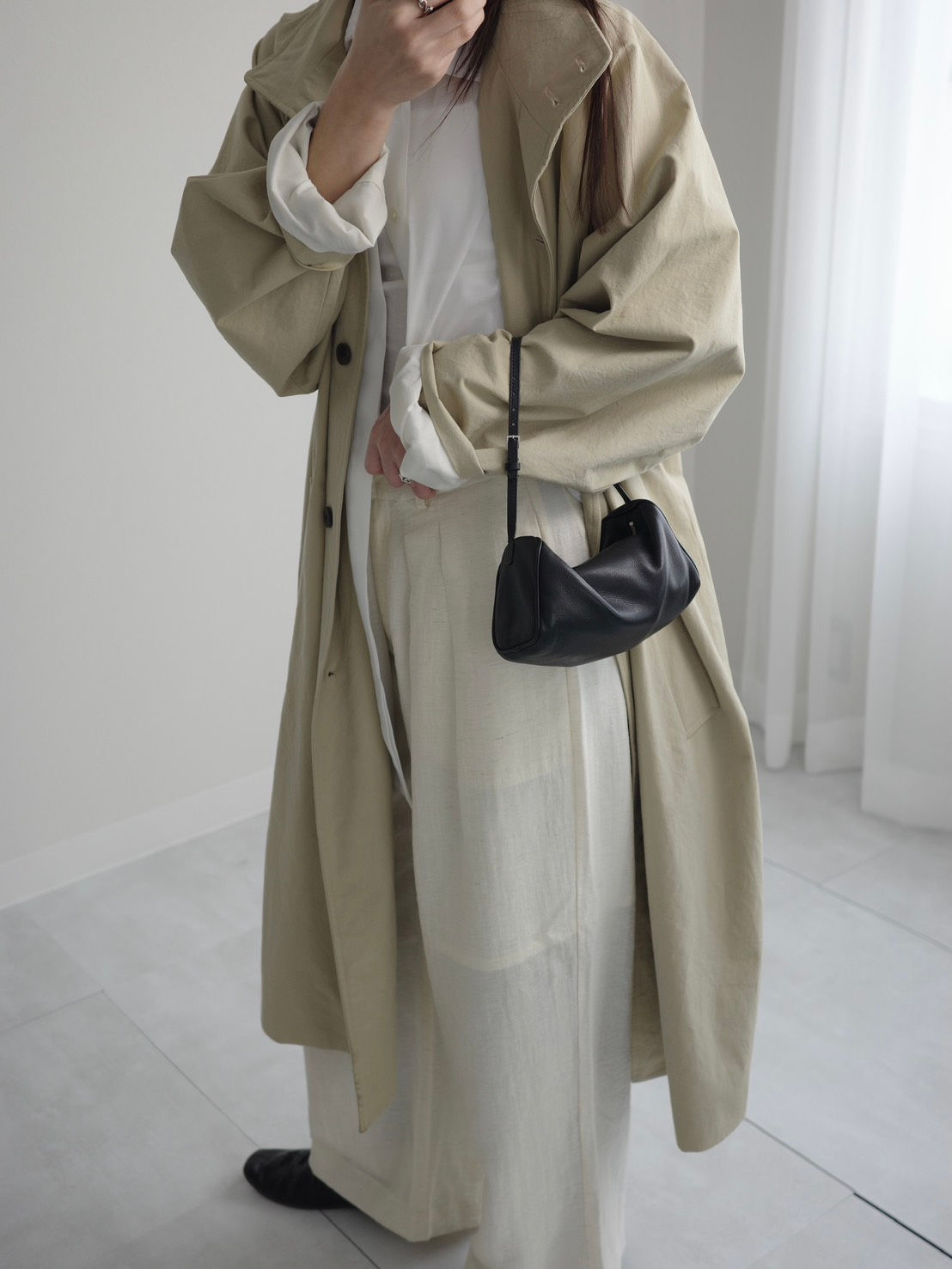 Long trench coat
