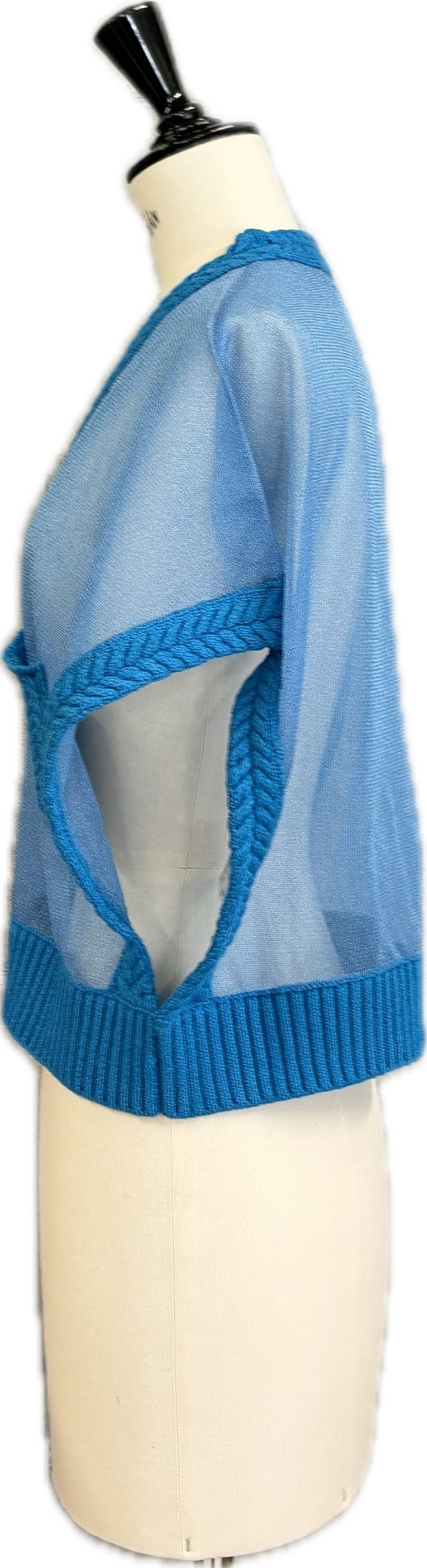 サムネイル： 8508004   other yarn docking sheer vest