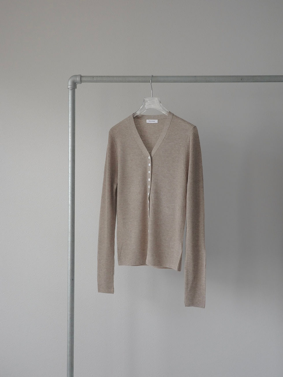 サムネイル： 【Lilly Lynque】Wool Blend arrange rib tops