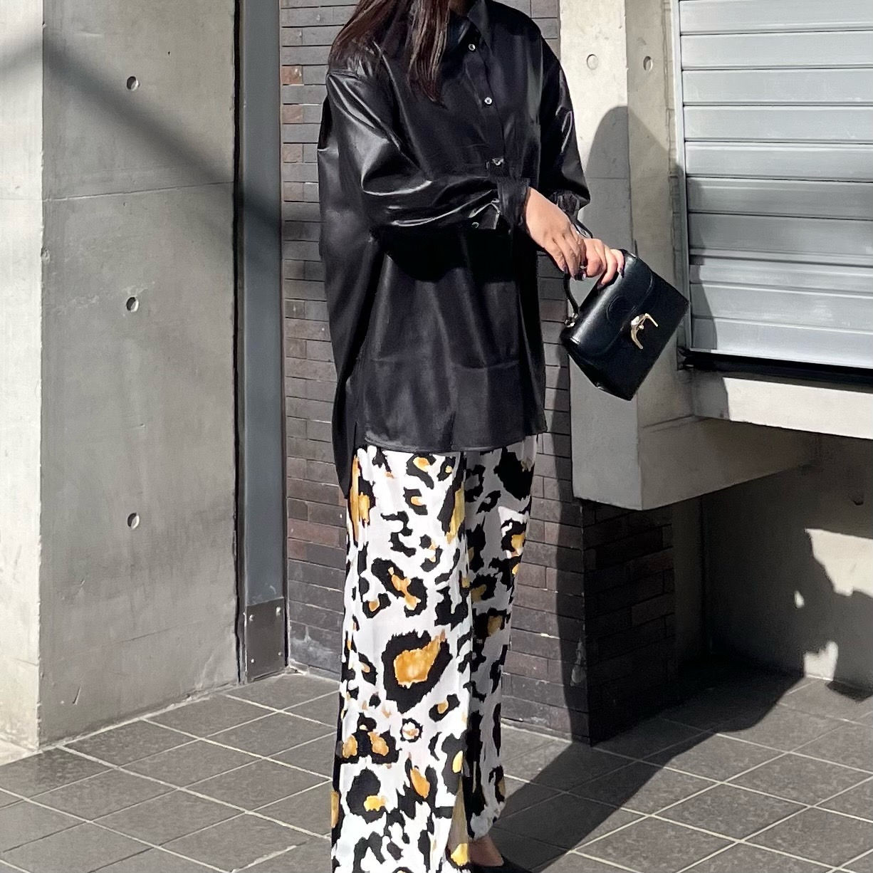 【vaneum 2024ss】イタリア インポート柄パンツ【3054002】