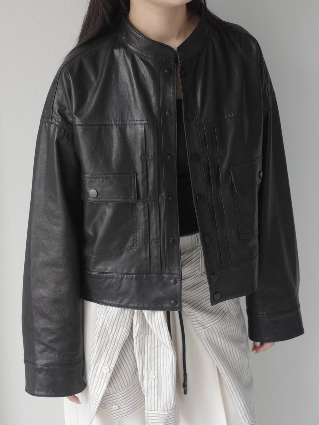 【SALT PLUS JAPAN】Real Sheep Leather blouson