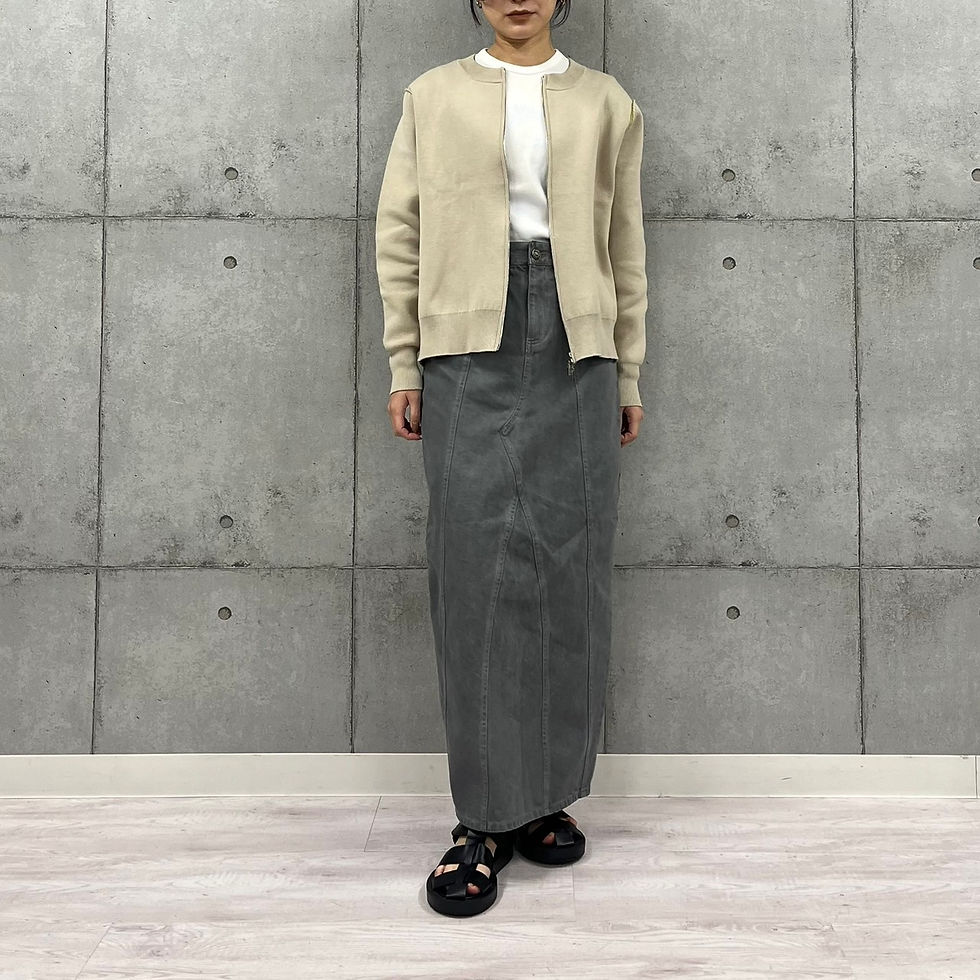 【LILLY LYNQUE 2025aw】W FACE Compact crew Boulson【8508055】