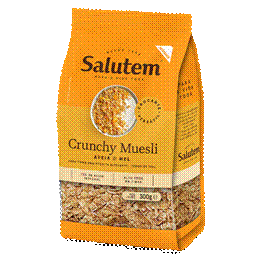 Pequeno-almoço crocante com os novos Crunchy Mueslis da Salutem