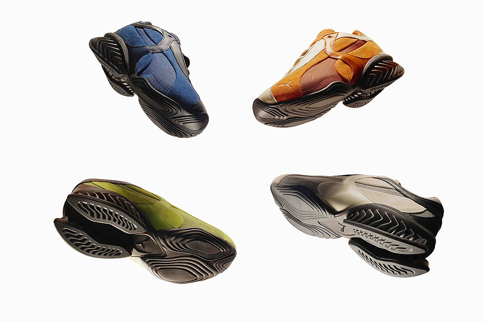 Os novos PUMA CELL Geo parecem ténis vindos do futuro