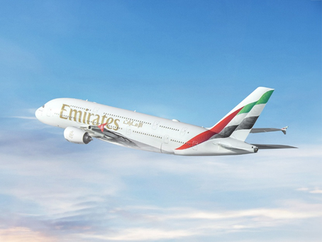 Avião Emirates