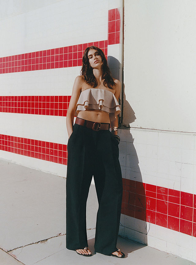 Kaia Gerber Mango