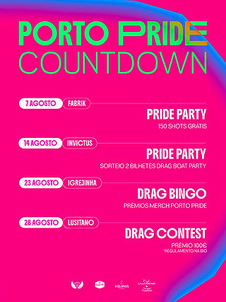 Porto Pride cartaz