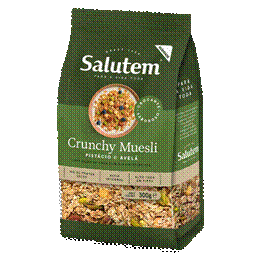 Pequeno-almoço crocante com os novos Crunchy Mueslis da Salutem