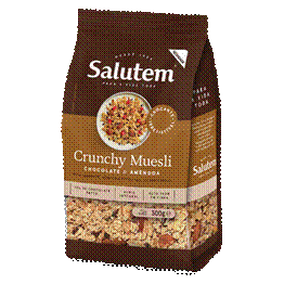 Pequeno-almoço crocante com os novos Crunchy Mueslis da Salutem