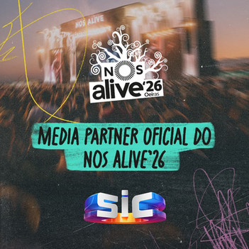 SIC é a nova Media Partner oficial do NOS Alive 2026