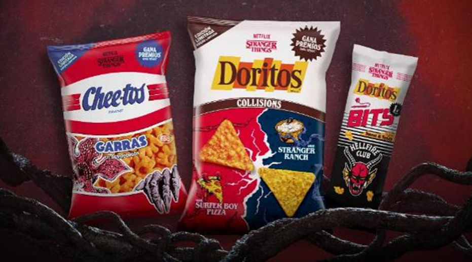 Doritos: snacks inspirados na aclamada série Stranger Things