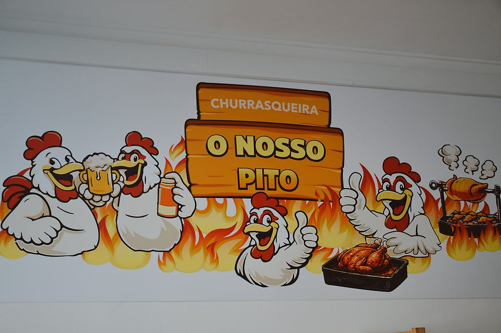 Há frango no churrasco... e depois há O Nosso Pito!