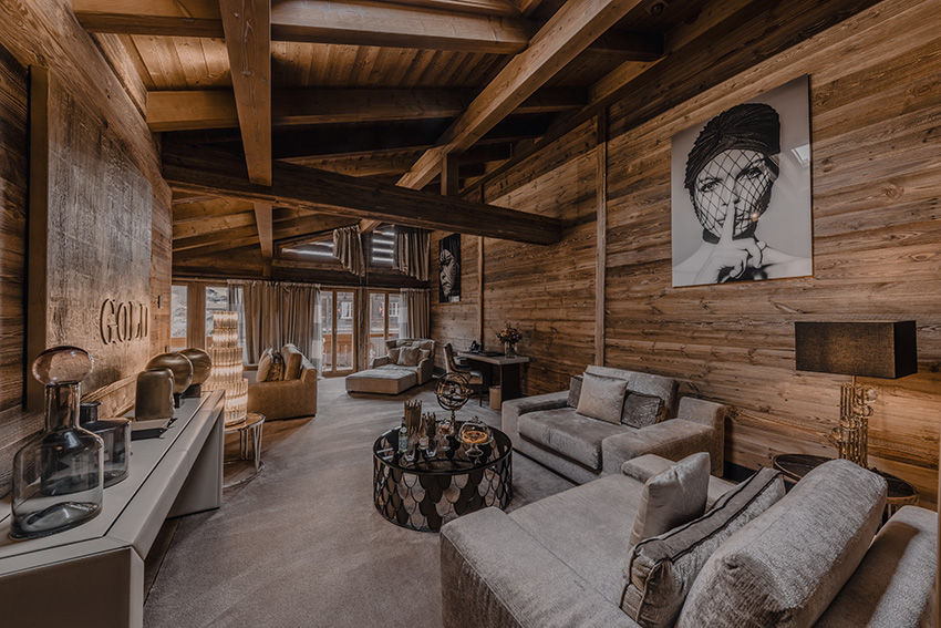 Fouquet’s Gstaad interior