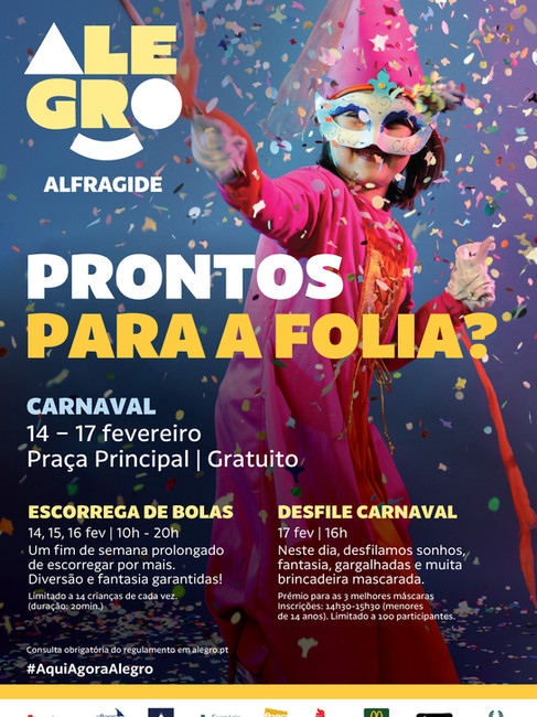 Alegro Alfragide: escorregar, desfilar e ganhar prémios