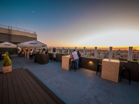 Brunch no rooftop com a melhor vista para o Porto