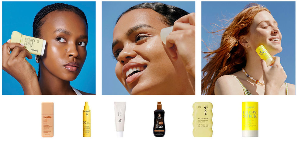 O tempo quente está aí... Guia de protetores solares para proteger a pele!