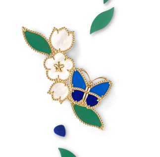 Van Cleef & Arpels celebra a primavera com novas joias e um relógio poético inspirado na natureza