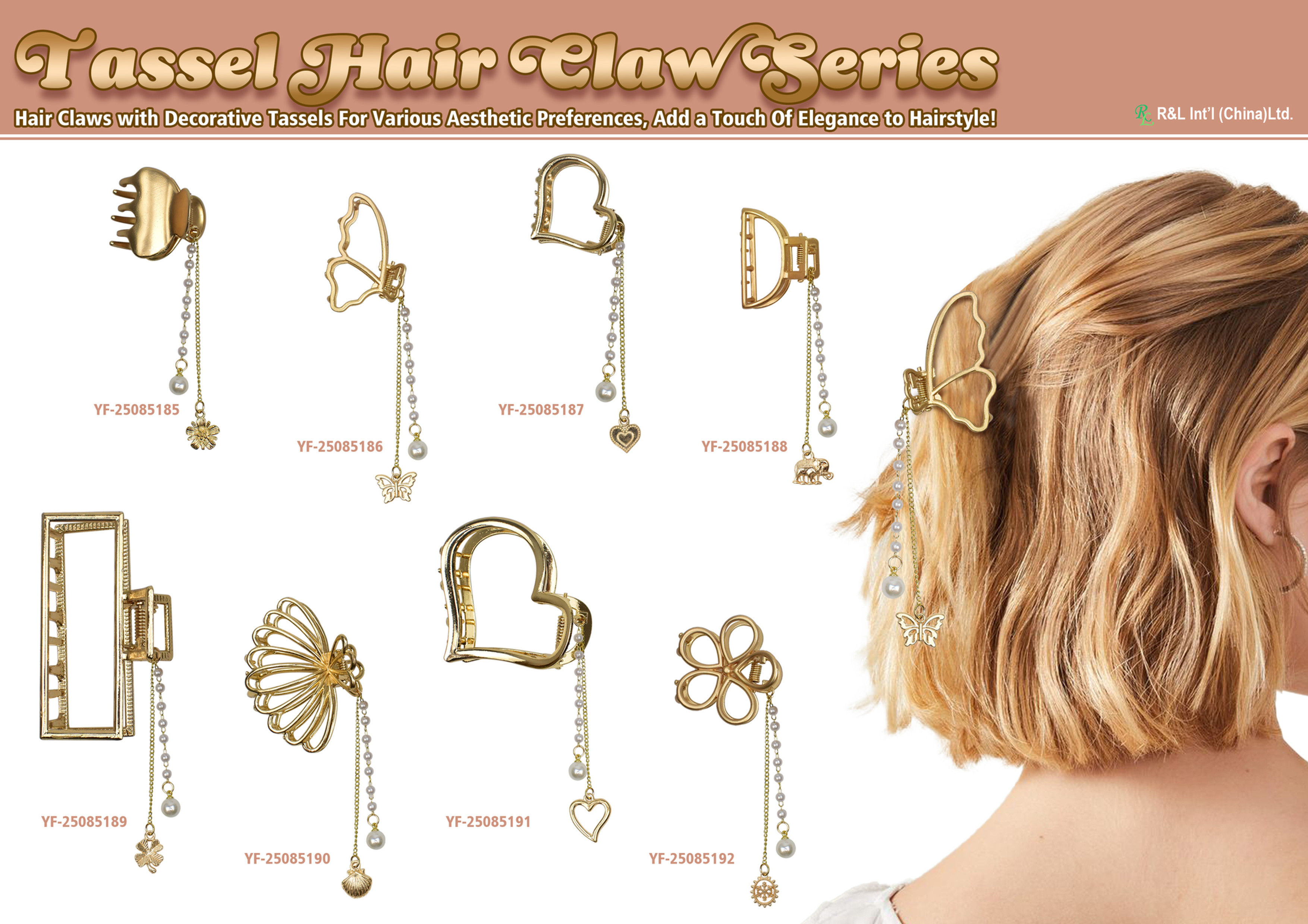 Tassel Hair Claw Series