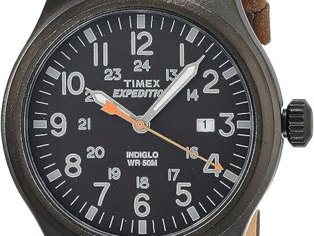 Timex Relógio Expedition Scout de 40 mm, quartzo, iluminação noturna indiglo, resistente à água até 50 m, excelente custo benefício