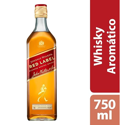 Whisky Johnnie Walker Red Label 750ml - R$ 54,80