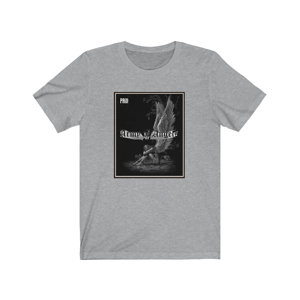 Thumbnail: Army of Angels Unisex Jersey Short Sleeve Tee 6