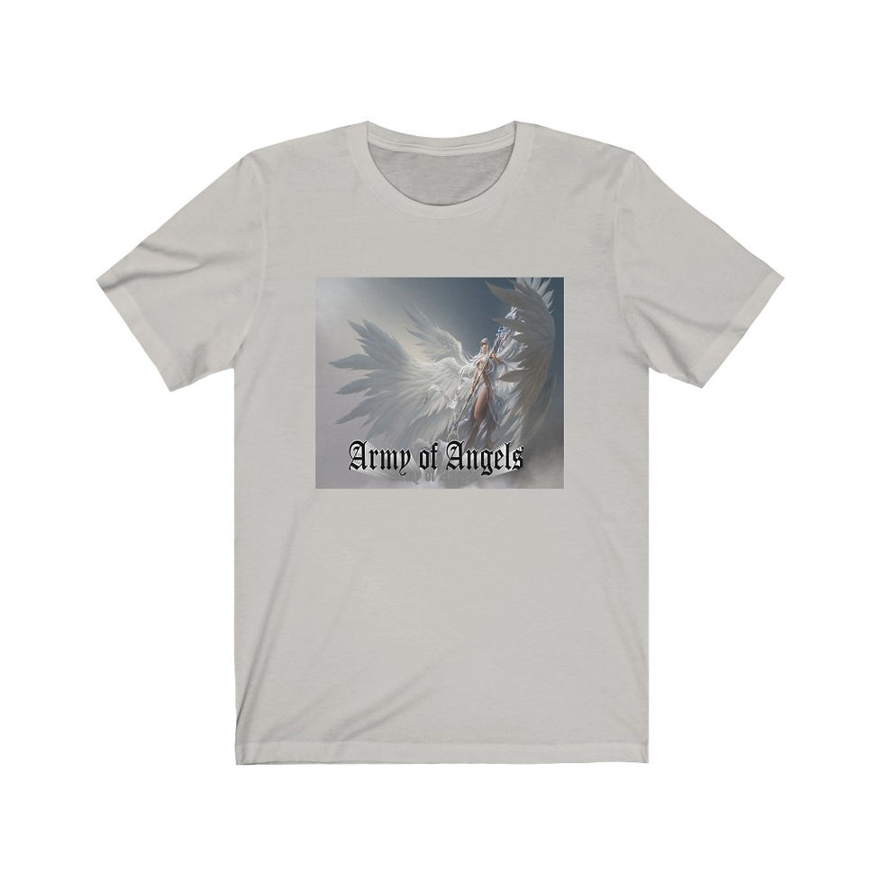 Thumbnail: Army of Angels Unisex Jersey Short Sleeve Tee 5
