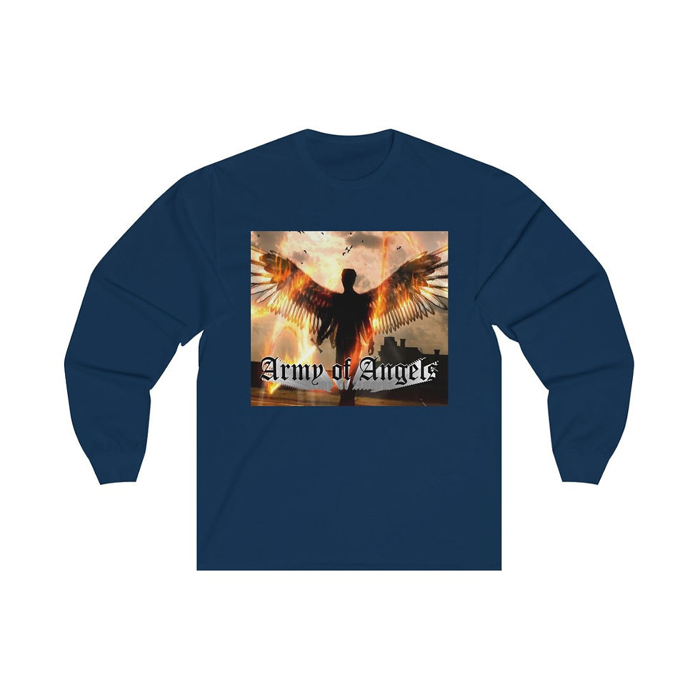 Thumbnail: Army of Angels Unisex Long Sleeve Tee 9