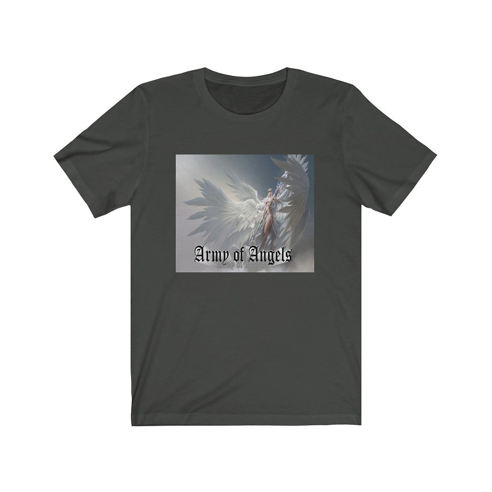 Thumbnail: Army of Angels Unisex Jersey Short Sleeve Tee 5
