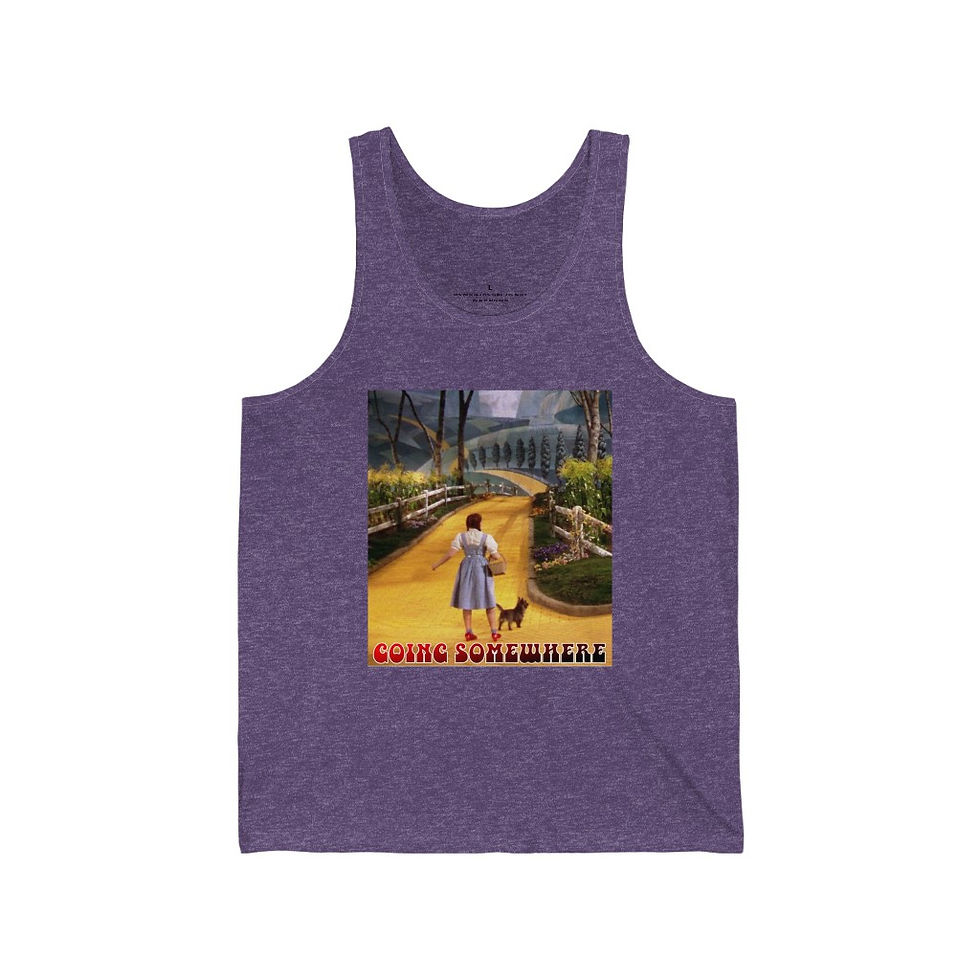 Thumbnail: Going Somewhere Unisex Jersey Tank 12