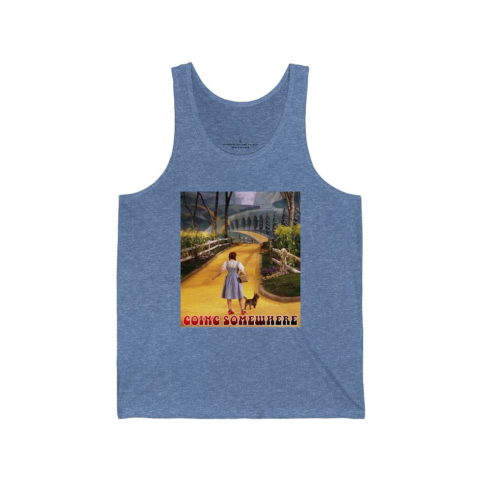 Thumbnail: Going Somewhere Unisex Jersey Tank 12