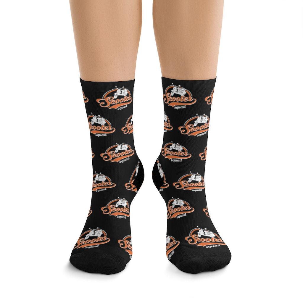 Scooter Squad DTG Socks Black