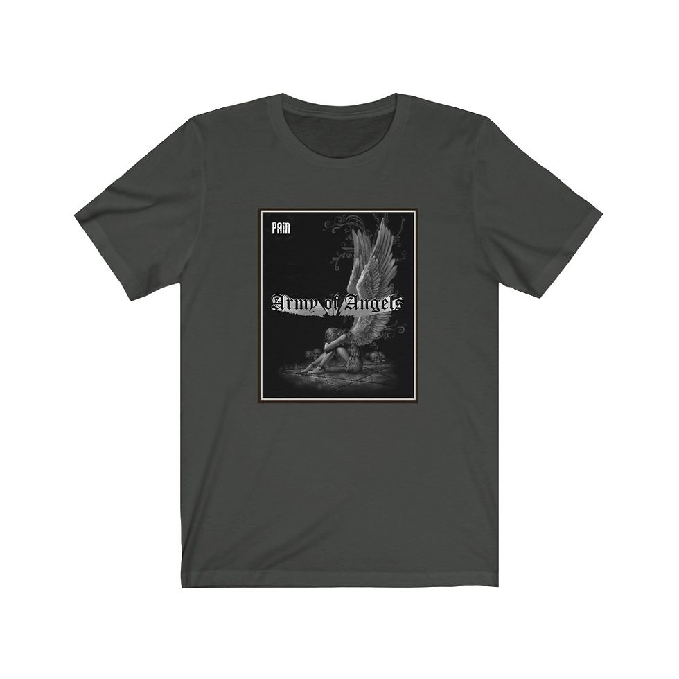 Thumbnail: Army of Angels Unisex Jersey Short Sleeve Tee 6