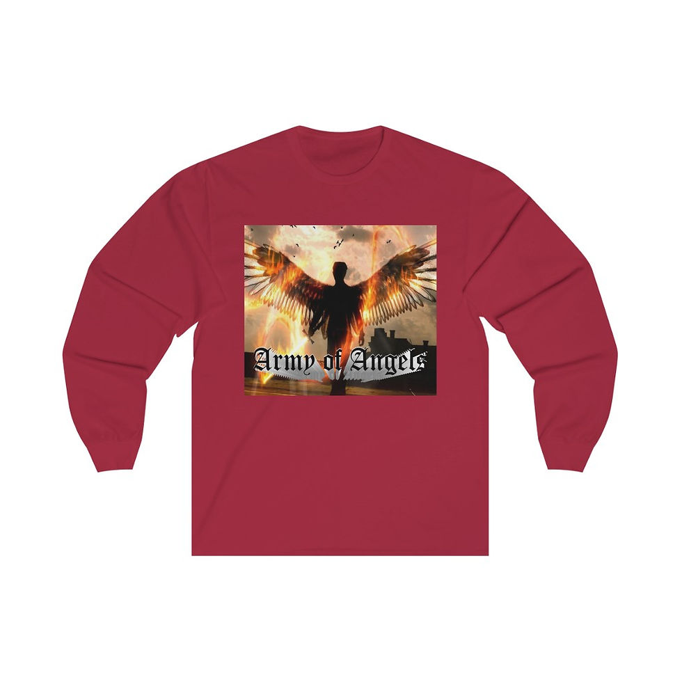 Thumbnail: Army of Angels Unisex Long Sleeve Tee 9